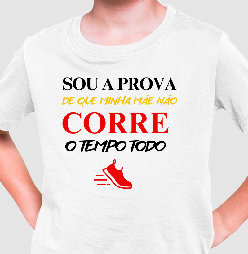 Camiseta Infantil Sou a Prova Mãe Boy