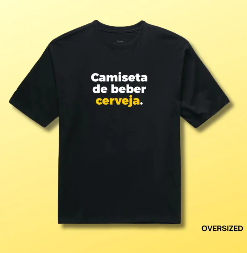 Camiseta de Beber Cerveja