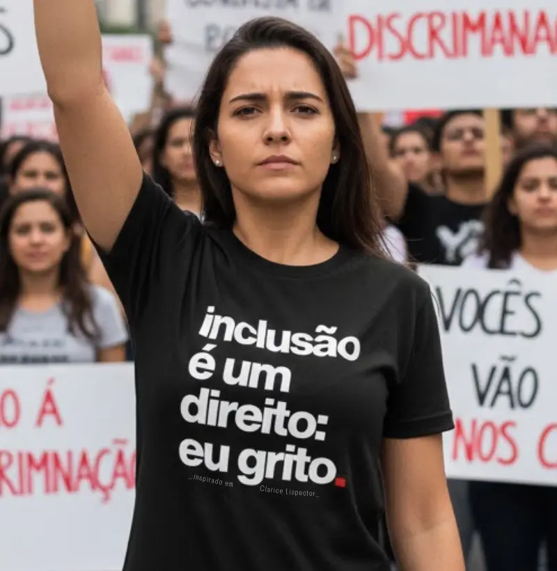 Inclusão é um direito, eu grito