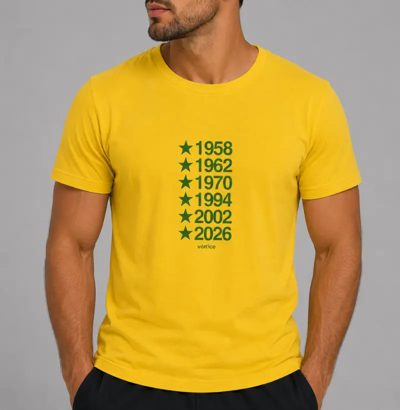 T-shirt - 1958, 1962, 1970, 1994, 2002, 2026