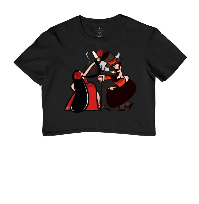 Cropped Exú e Pombagira Colors Maria Patuá