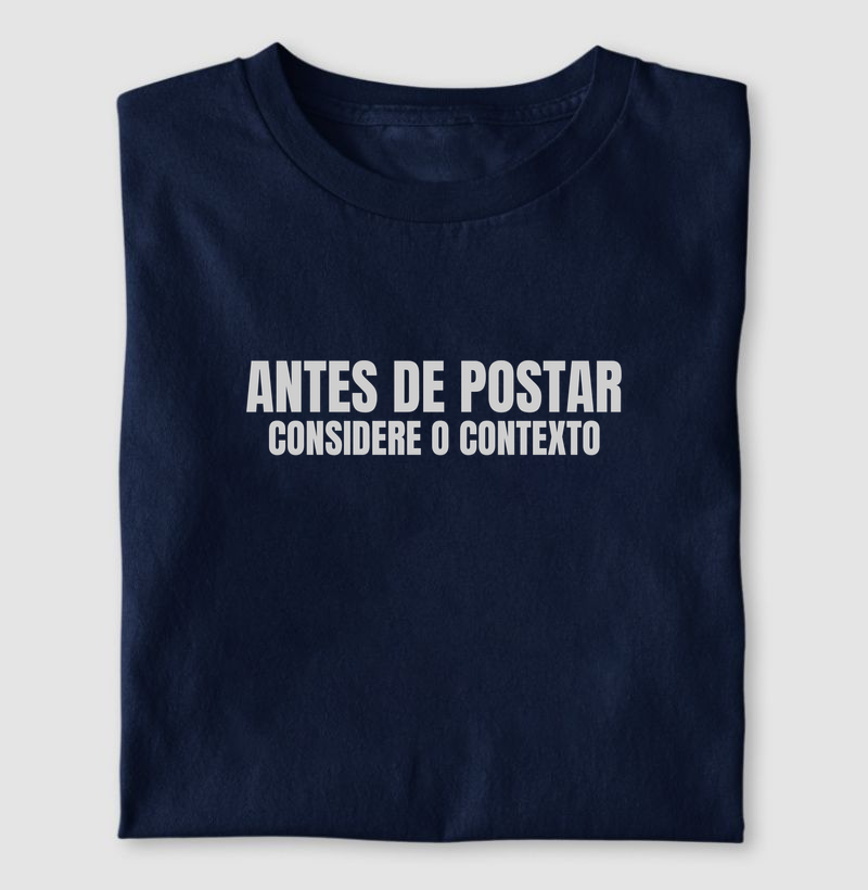 Antes de Postar