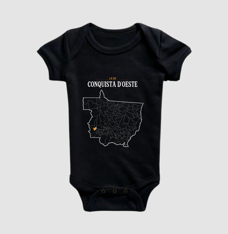 Conquista D'Oeste | Território MT - Body Infantil