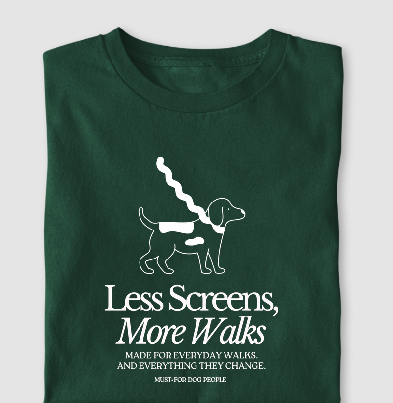 Menos telas, mais caminhadas