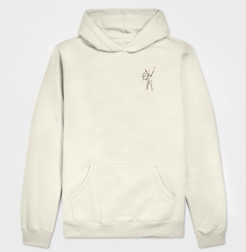 Coelho Tenista - Hoodie Moletom