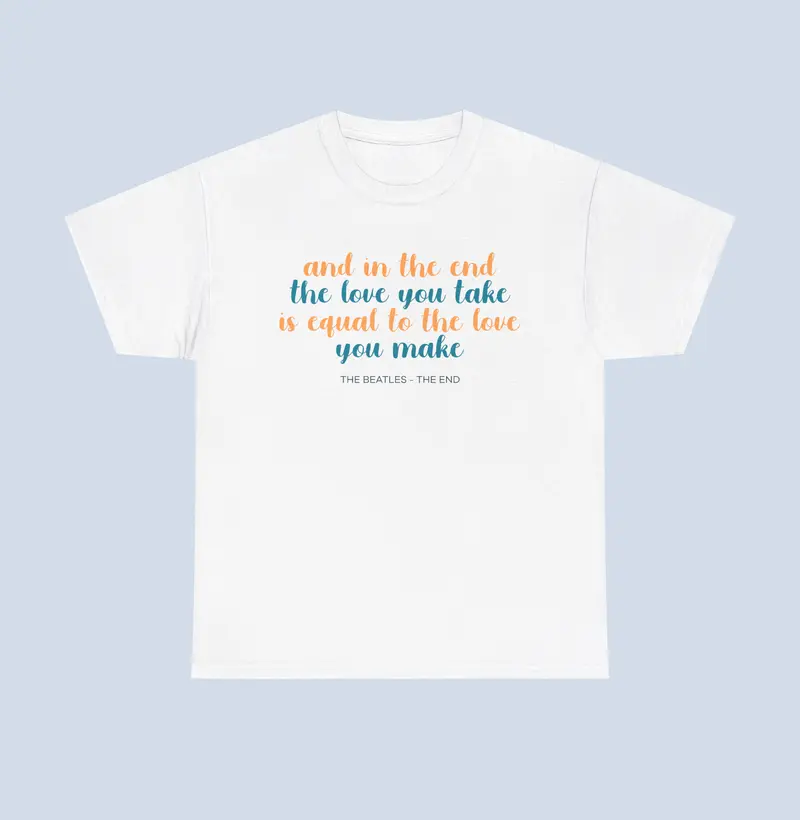 Camiseta The End Message - Camiseta
