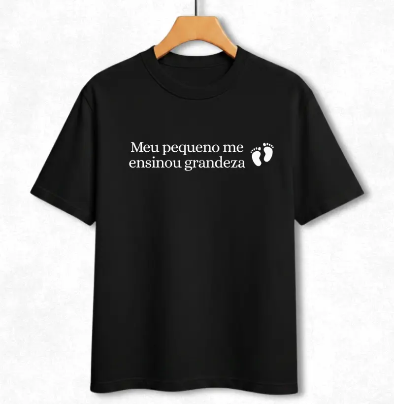 Meu pequeno me ensinou grandeza