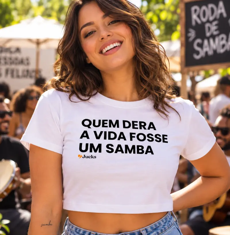 Quem dera a vida fosse um Samba - Cropped
