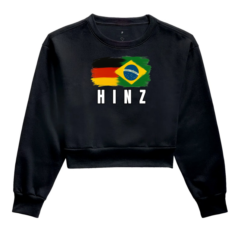 Hinz  - Cropped Moletom