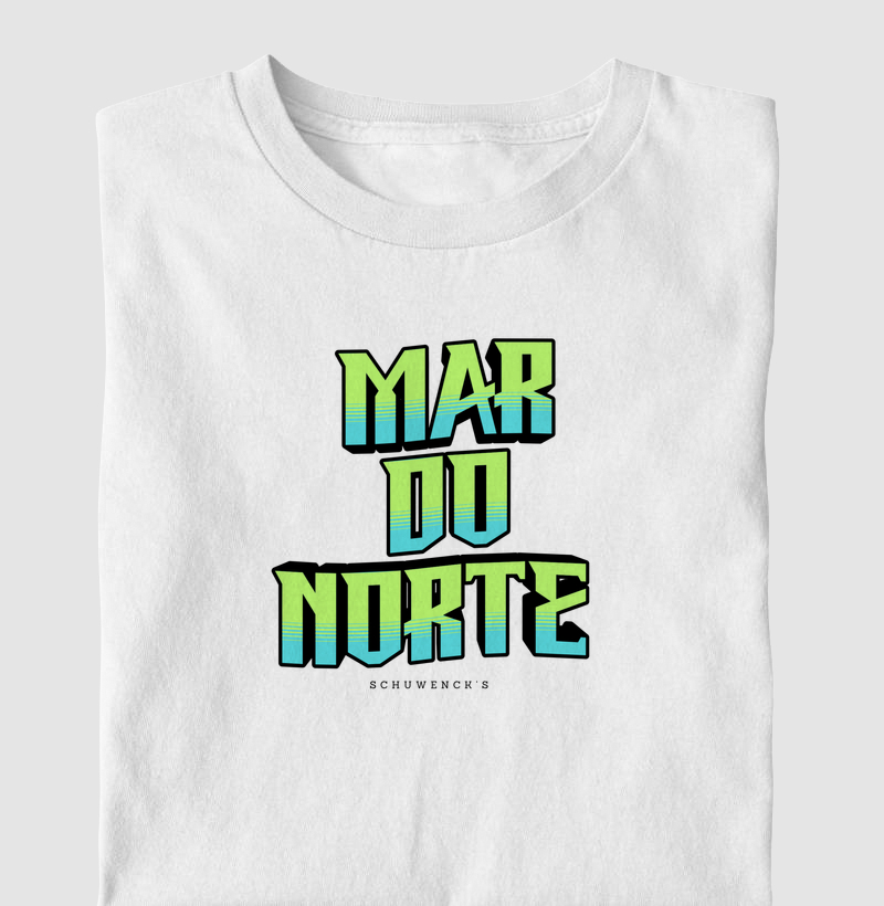 Camiseta Mar do Norte