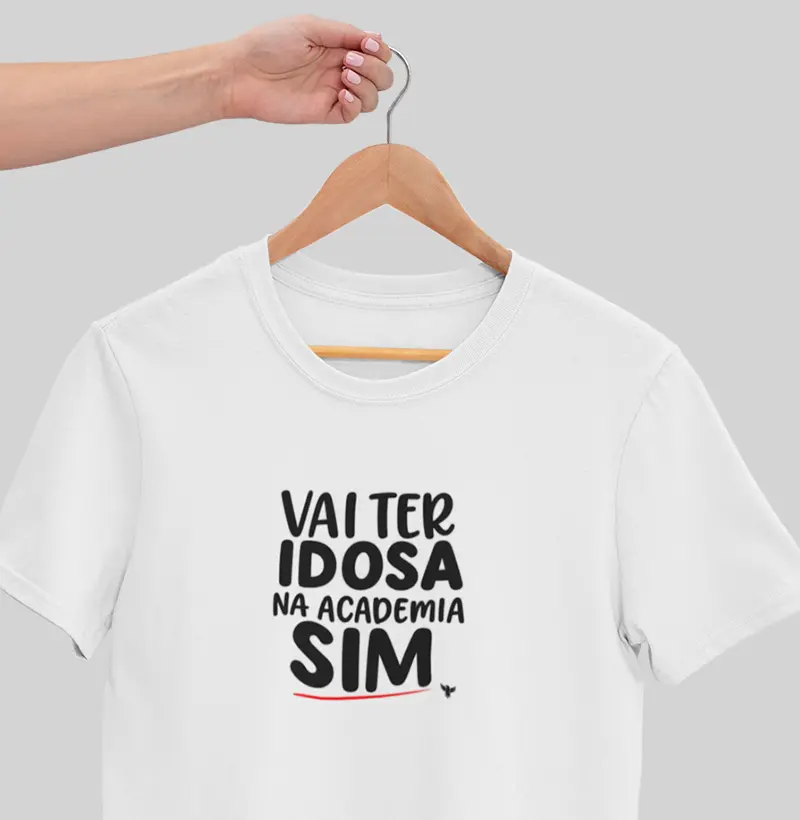 Vai ter idosa na academia sim