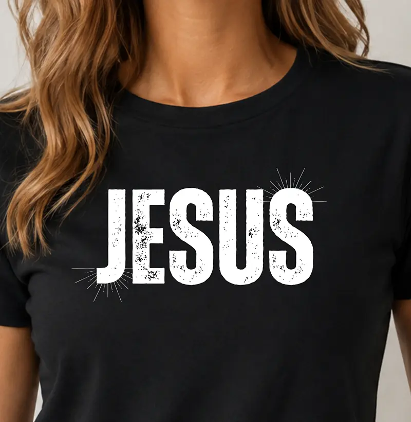 JESUS - Estampa Branca 