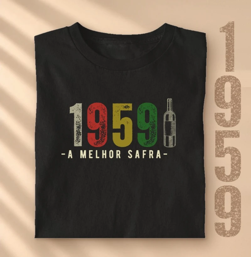 Camiseta Vinho - A Melhor Safra 1959