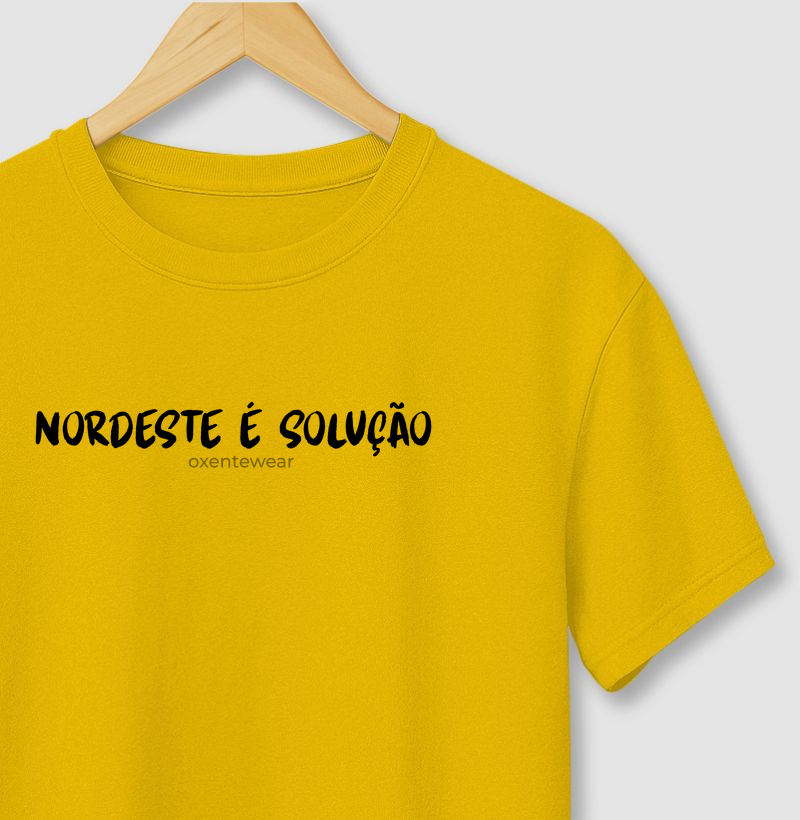 Camiseta Nordeste é Solução 3 | OxenteWear