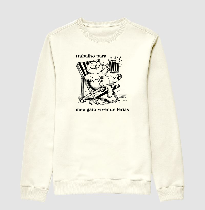 Trabalho para meu gato viver de férias