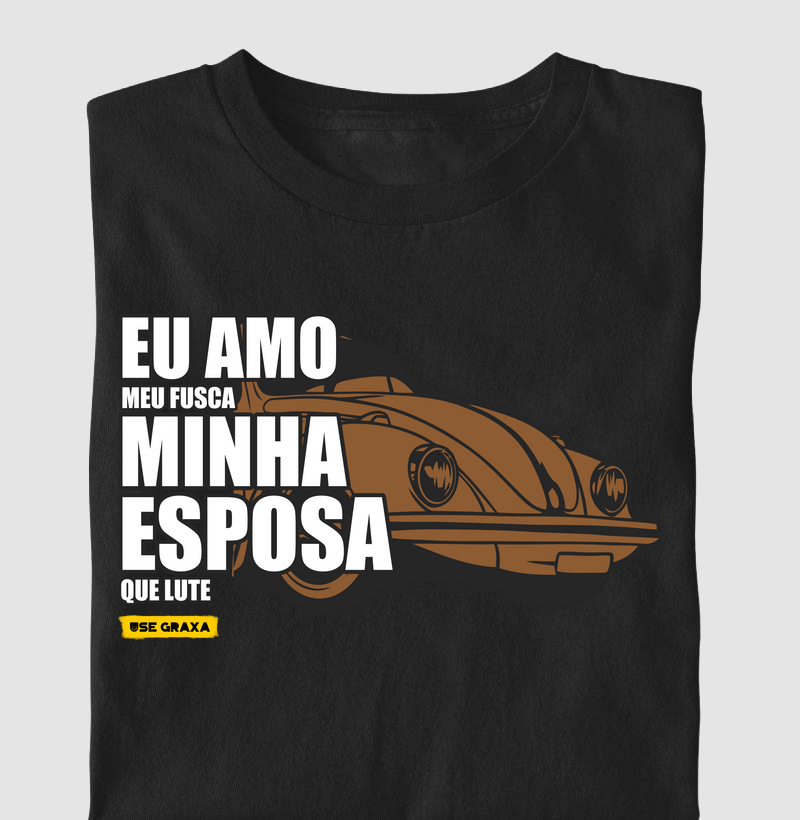 Eu Amo Minha Esposa Fusca Marrom