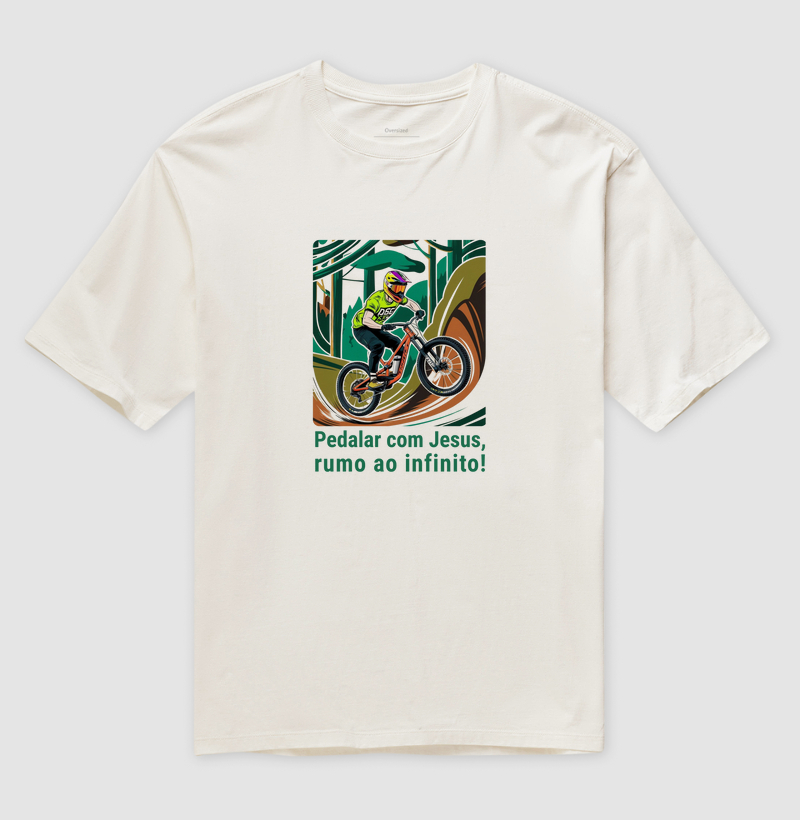 Pedalar com Jesus, rumo ao infinito!