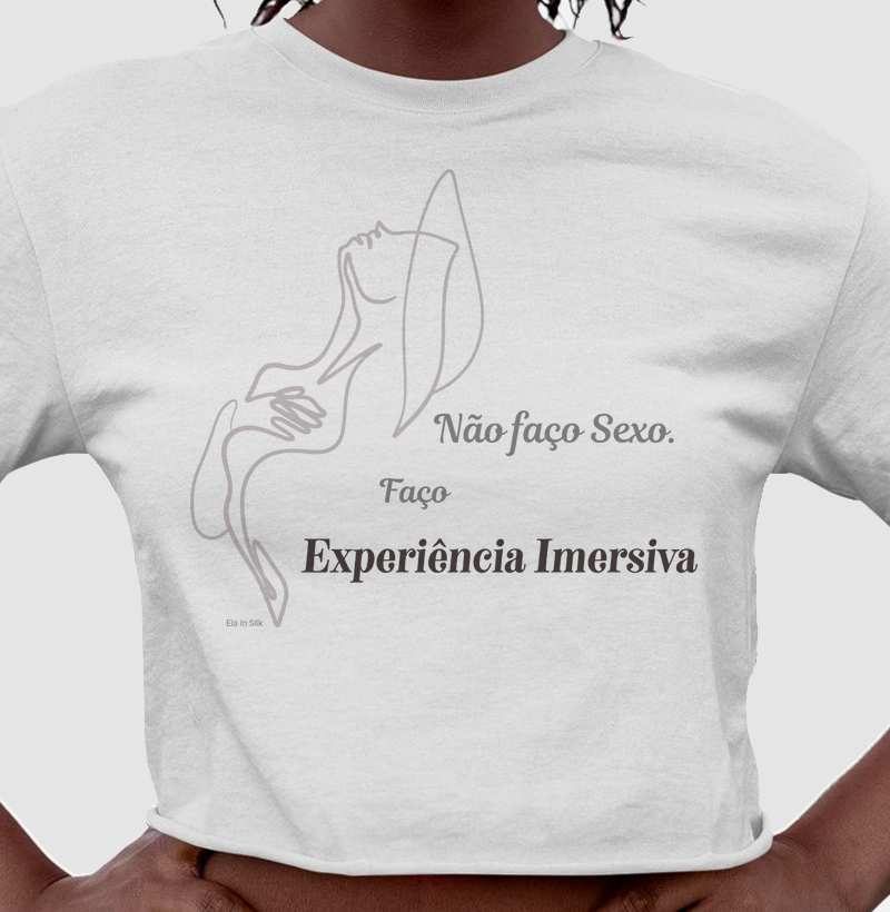 Não faço sexo. Faço experiência imersiva