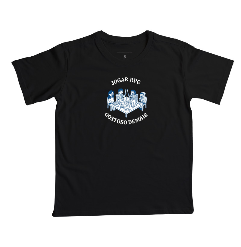 JOGAR RPG GOSTOSO DEMAIS - Camiseta Infantil