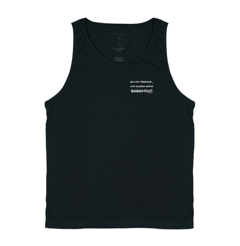 Eu vim treinar, mas queria estar bebendo!