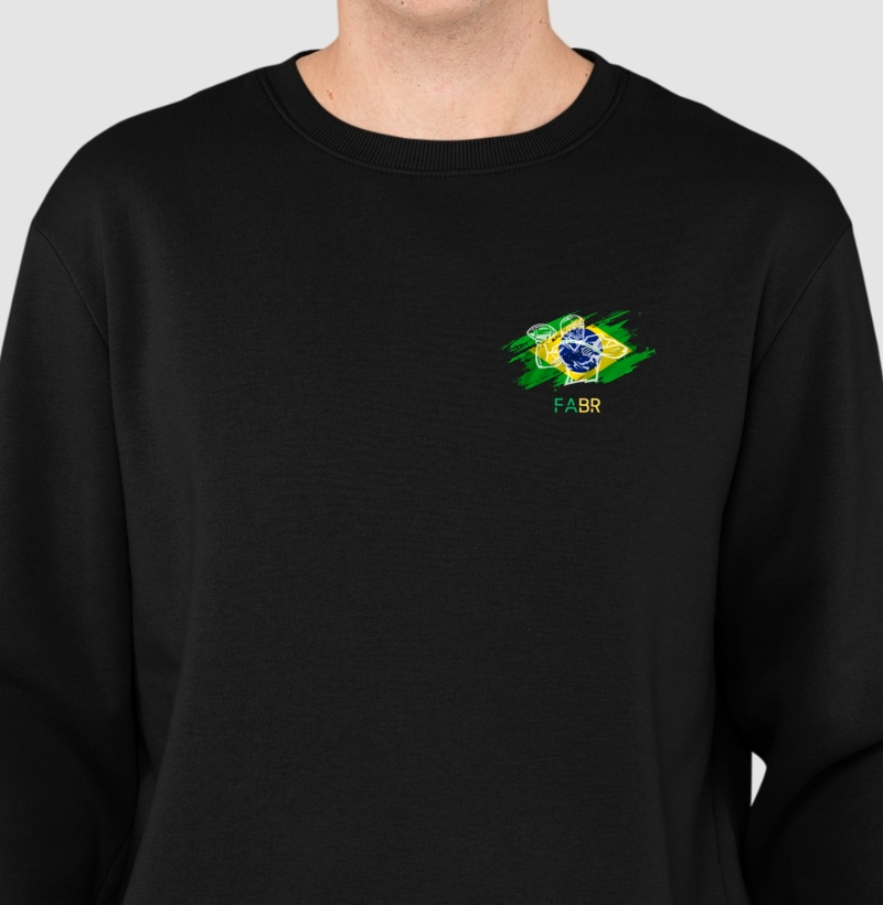 Sueter moletom "FABR"