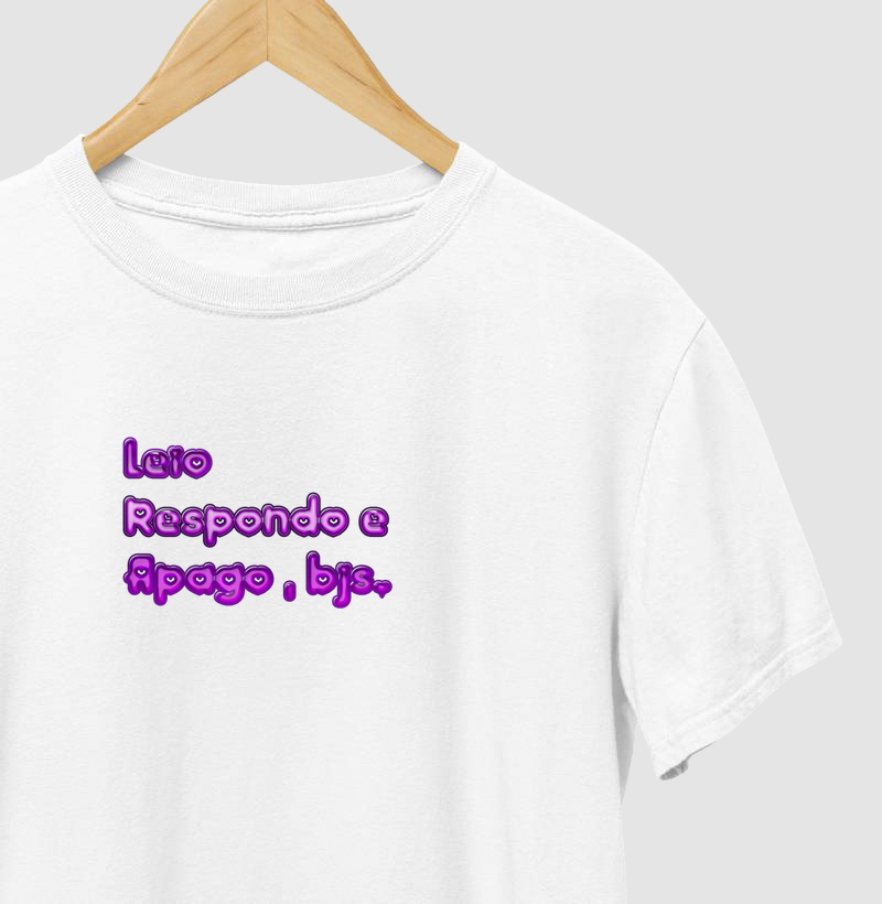 leio, respondo e apago, bjs <3