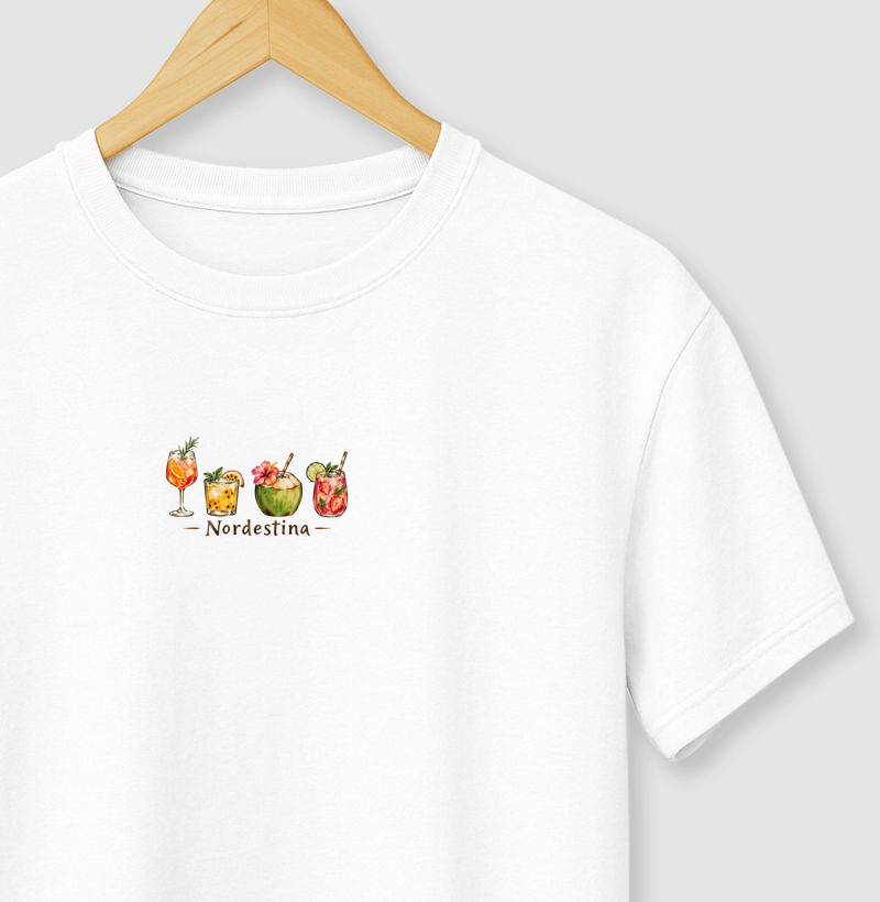 Camiseta Nordestina (bebidas) | OxenteWear - Camiseta