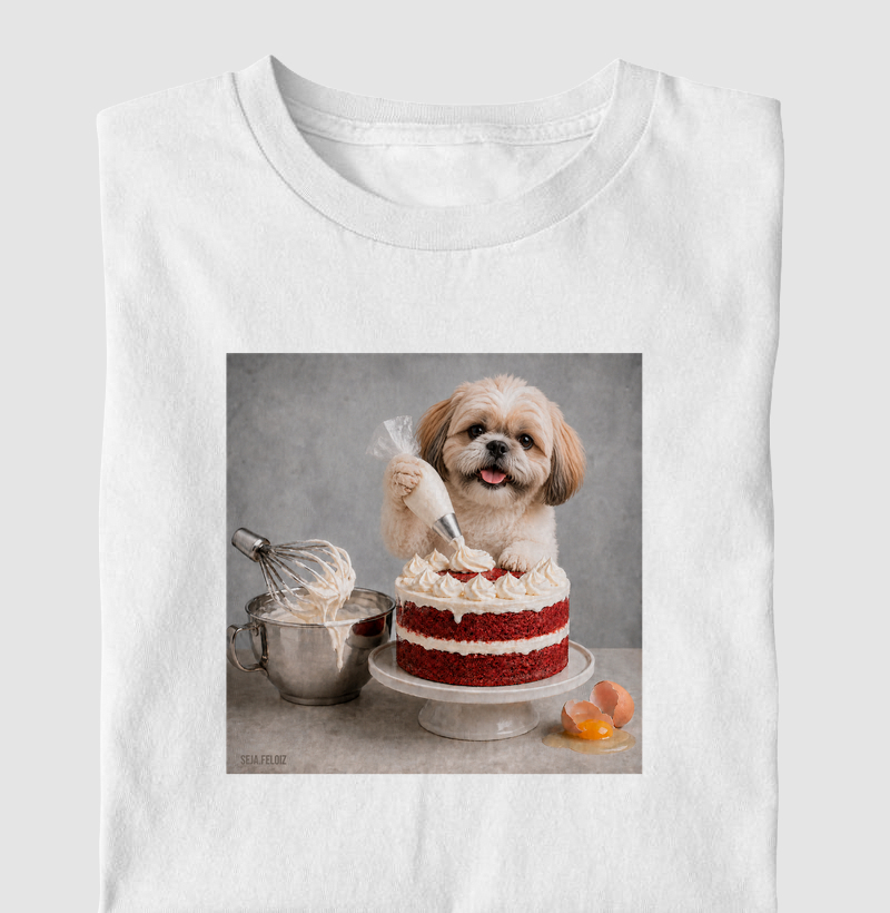 Shih Tzu Chef Confeiteiro 🎂🐾