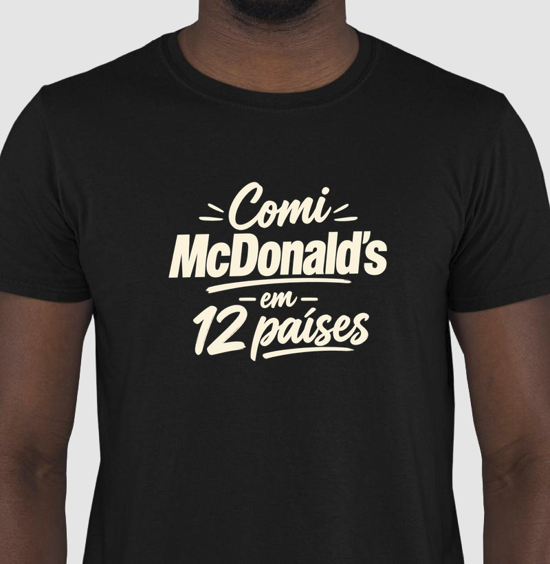 Comi Mc Donalds em 12 Países