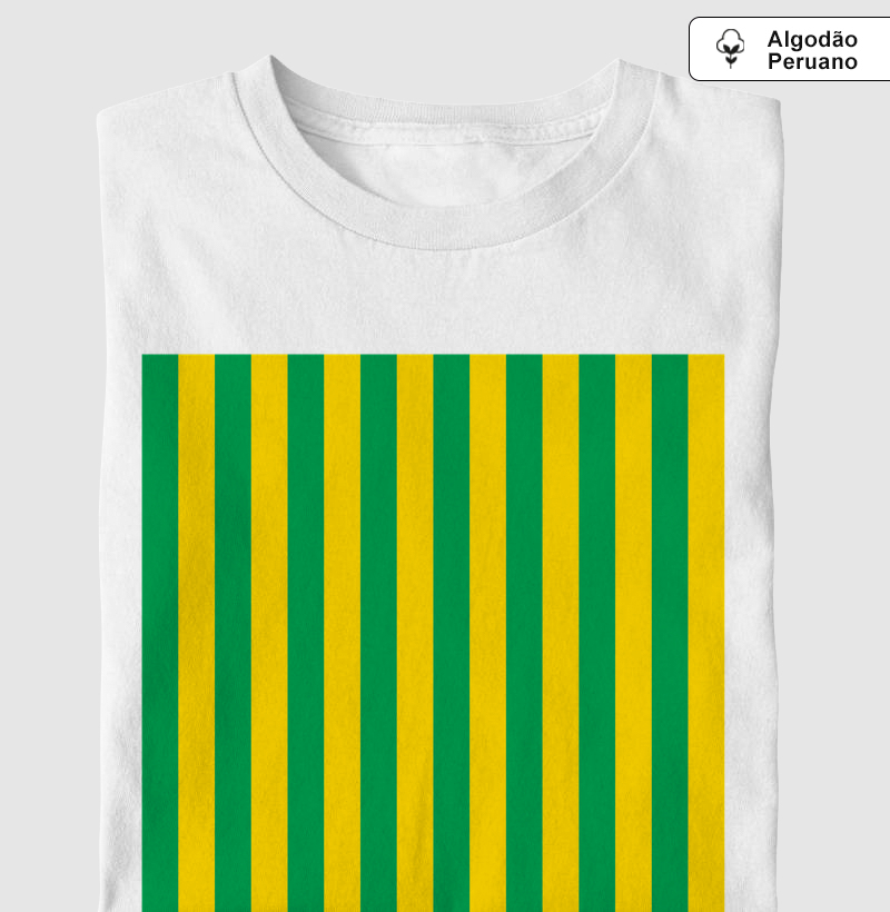 Listras Horizontais - Verde e Amarela