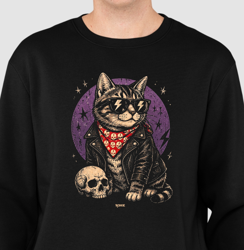 Meow Style - Suéter Moletom