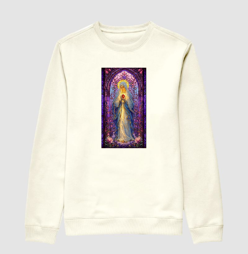 Maria em vitral