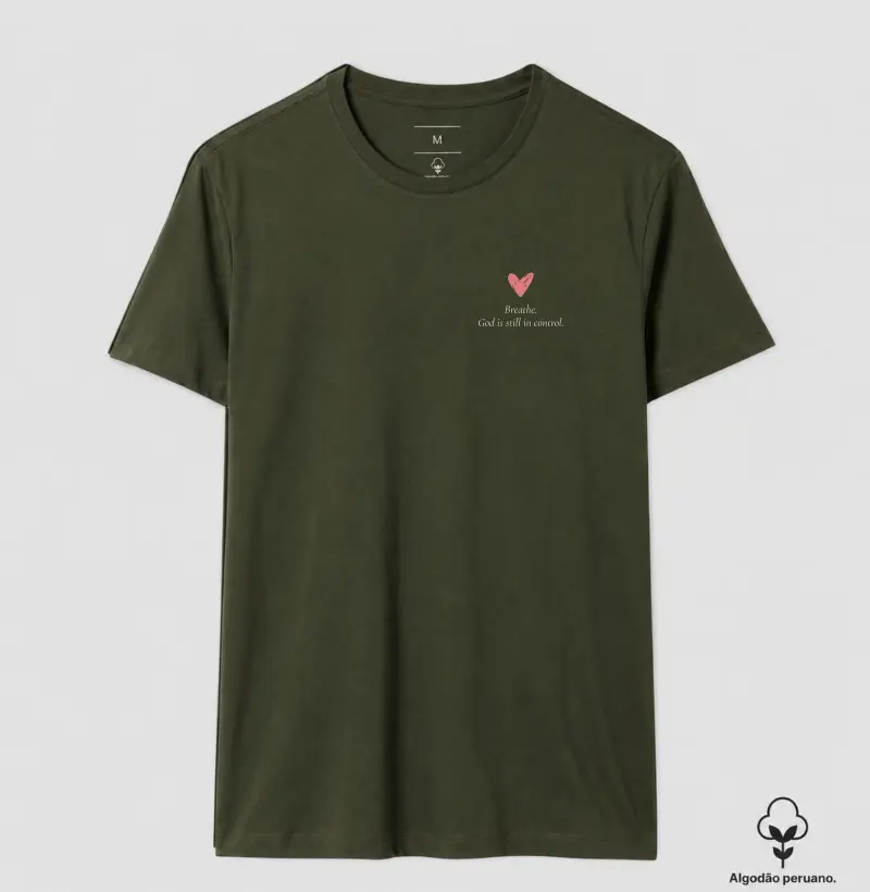 T-SHIRT PIMA GOD IS STILL IN CONTROL