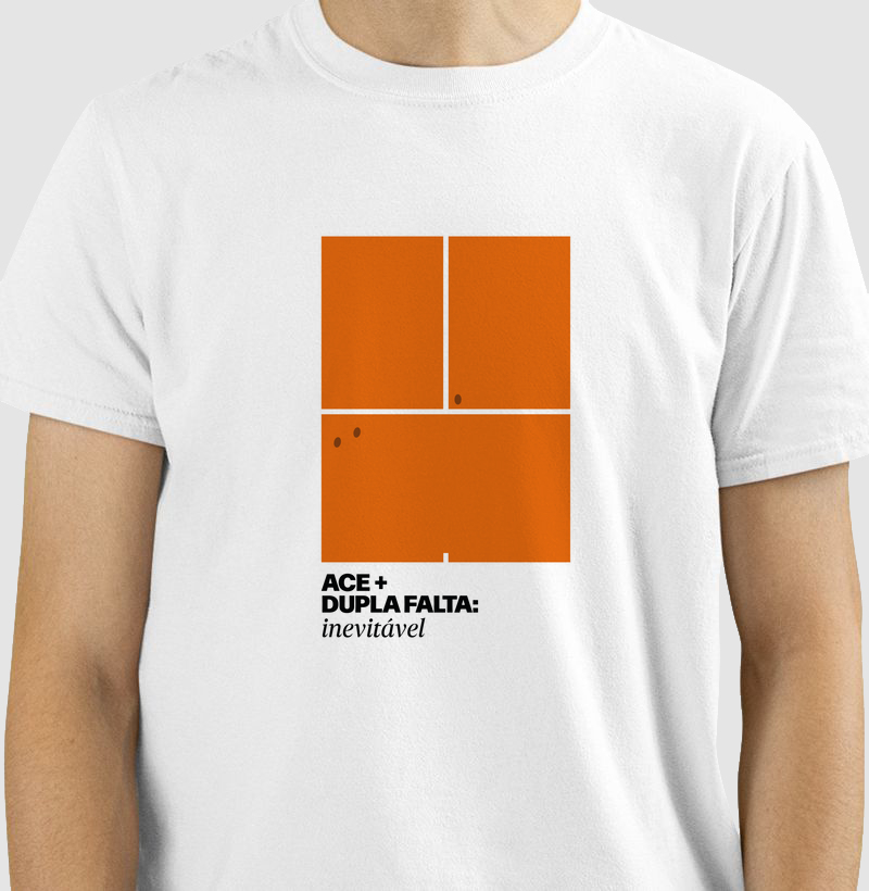 Ace + dupla falta: invevitável