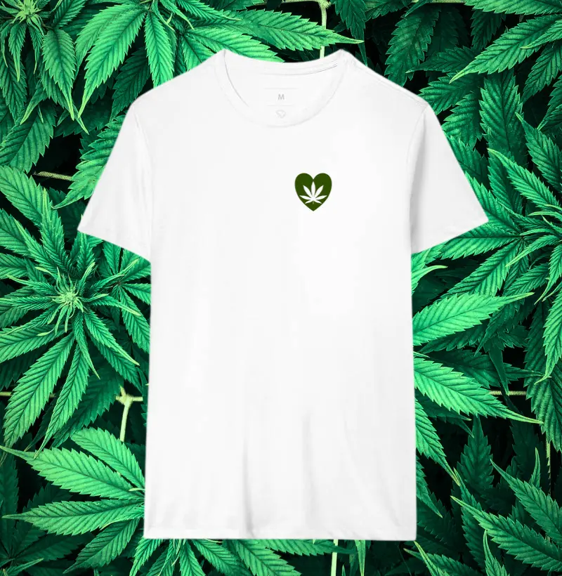 Camiseta Coração Chapado