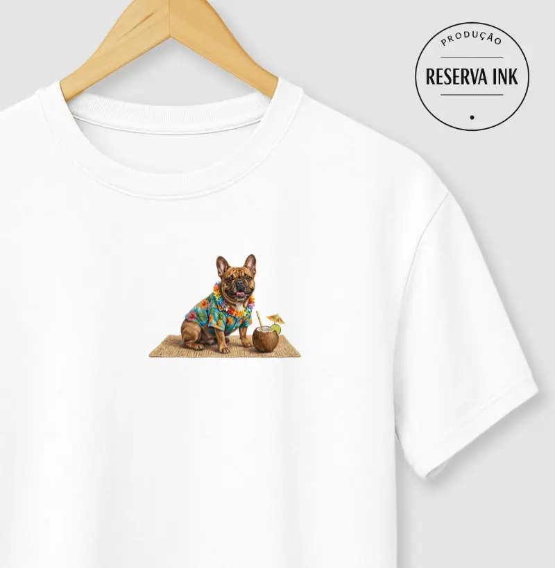 Bulldog Francês Marrom - Férias