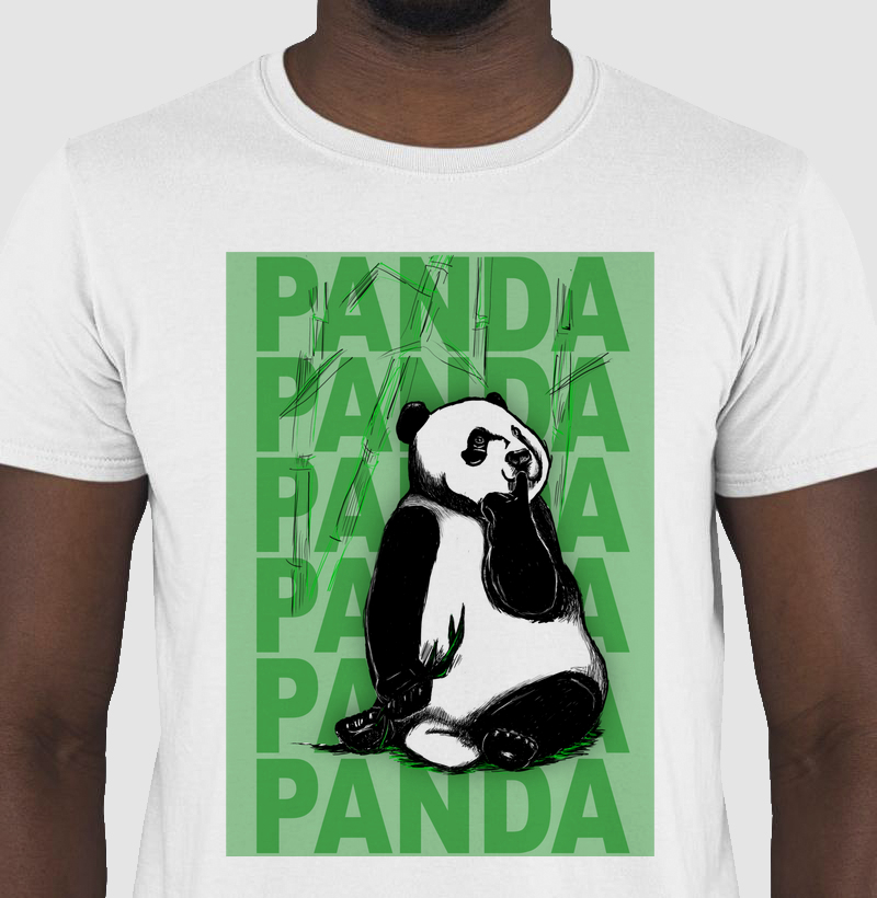 Camiseta Urso Panda