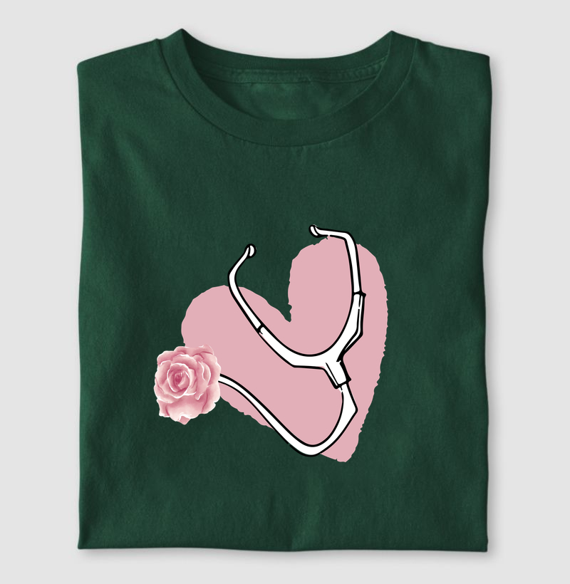 Estetoscópio e cuidado 