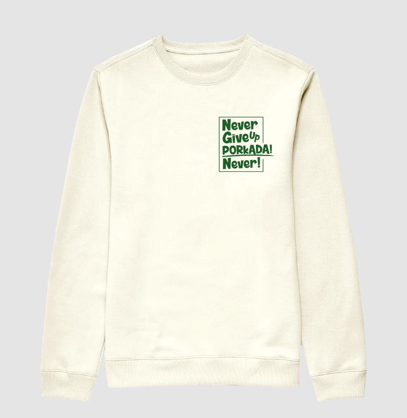 Never give up (Desc. abaixo no PIX)