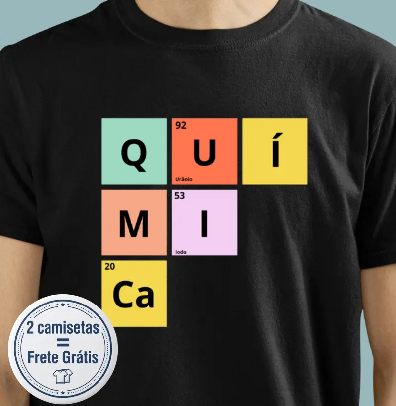 Camiseta Premium Ciências