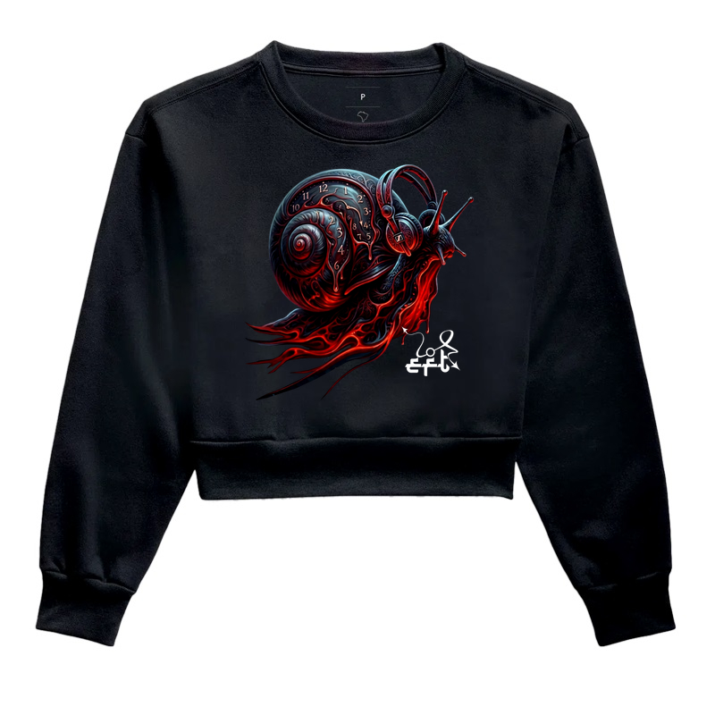 Cropped Moletom EFT Slow Burn