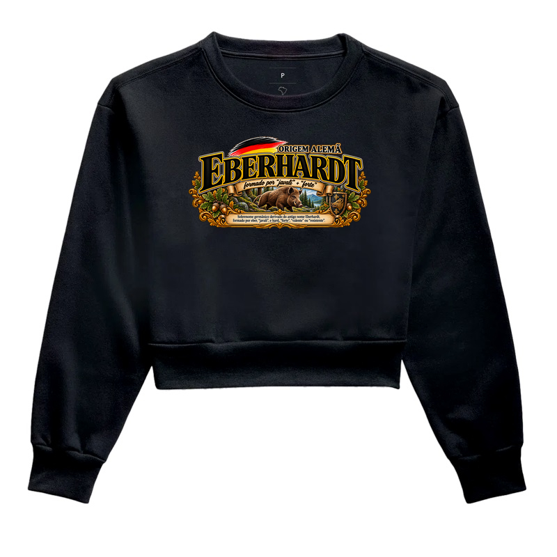 Eberhardt - Cropped Moletom