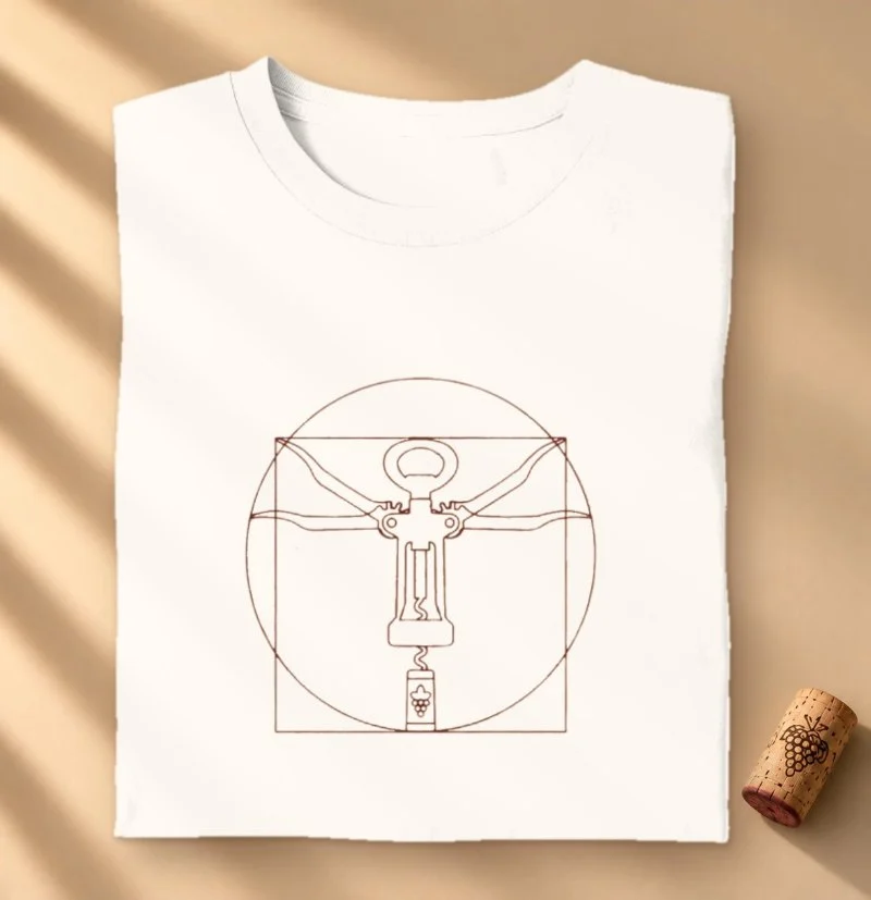 Camiseta Vinho - Vitruviano