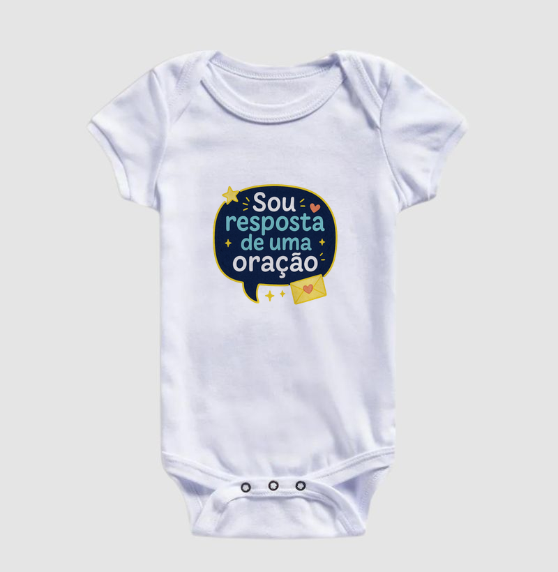 Sou resposta de uma oração