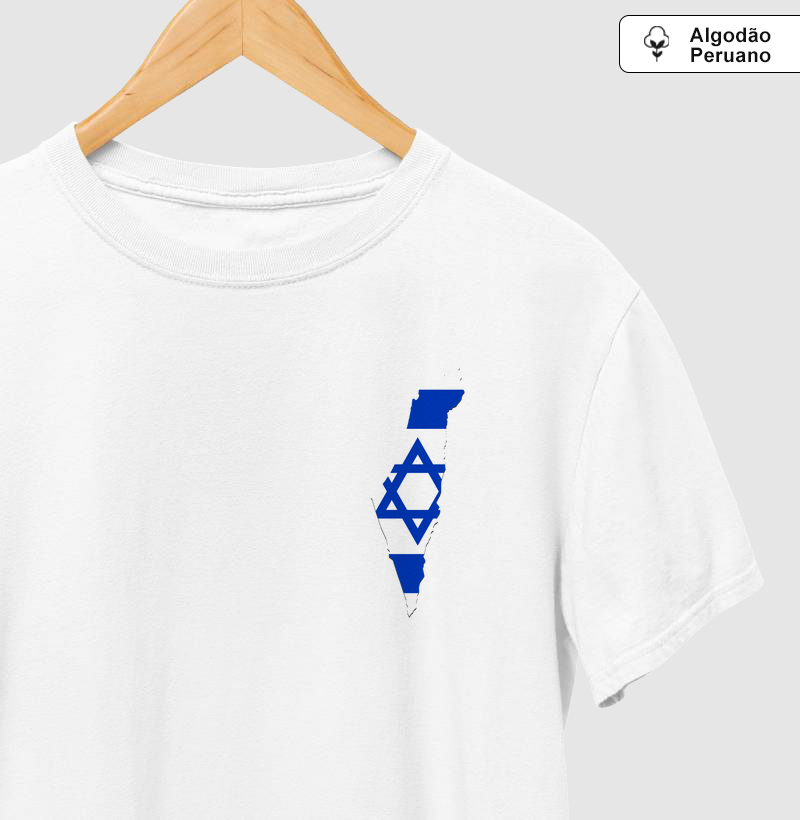 Israel mapa bandeira