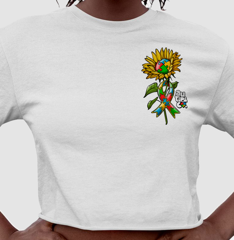 Girassol Atípico + Laço (Minimalista)