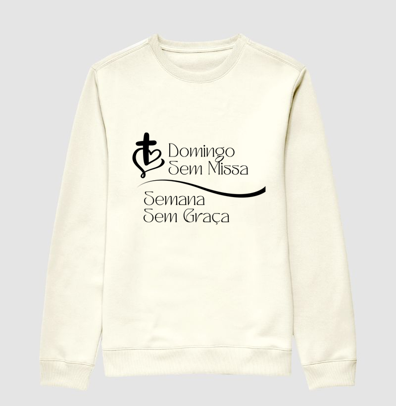Suéter Domingo sem missa… semana sem graça