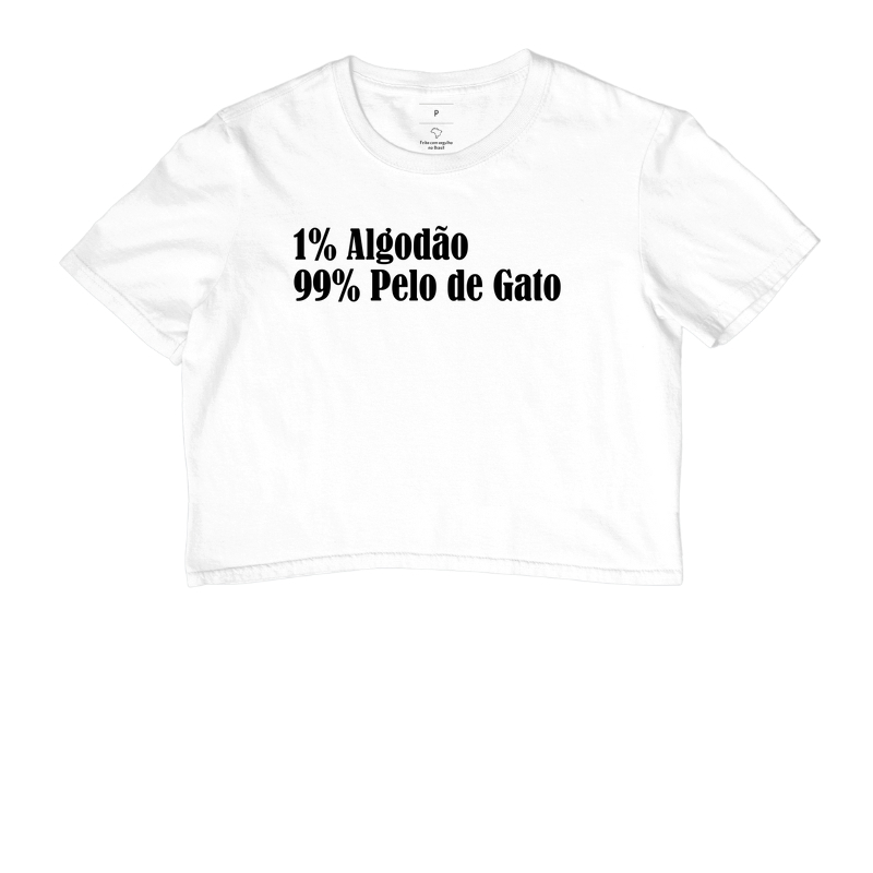 1% Algodão, 99% Pelo de Gato