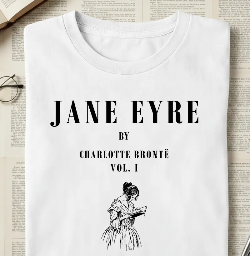 Camiseta Jane Eyre - Charlotte Brontë