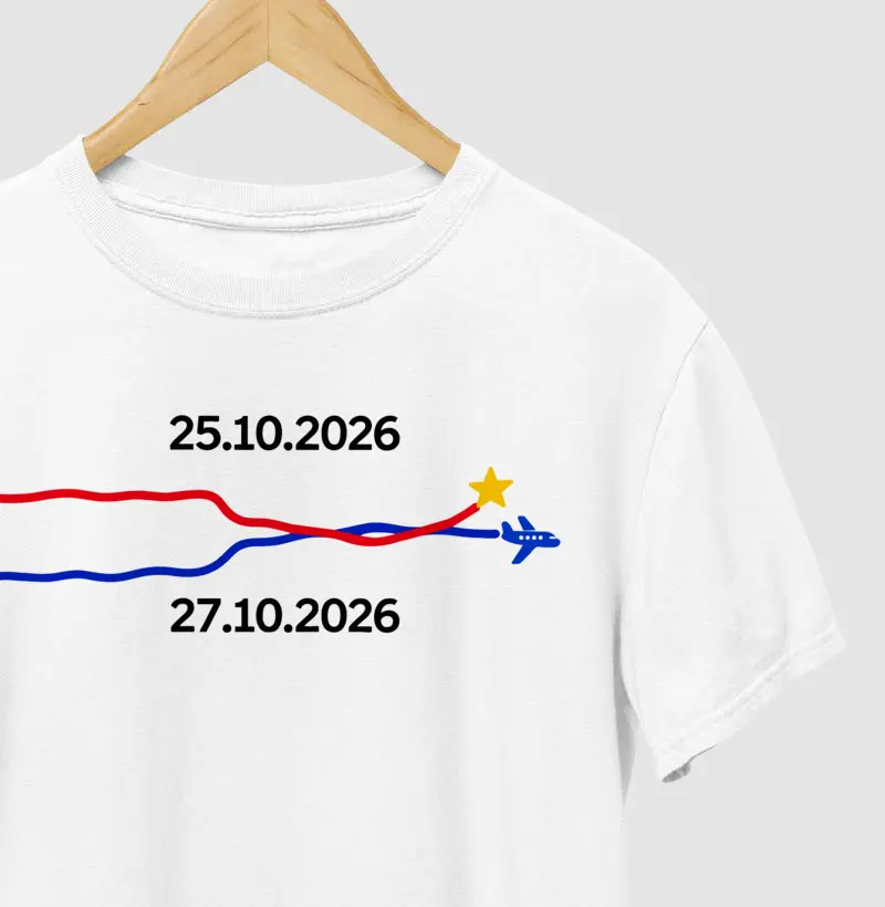 Camiseta Gráfico da Virada x Fuga